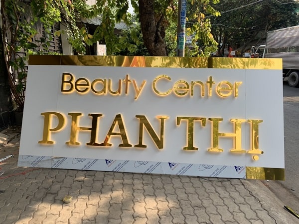 Bảng hiệu chữ inox giá rẻ