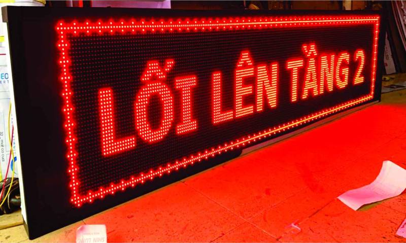 Bảng hiệu led quảng cáo giá rẻ